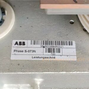 ABB S-073N 3BHB009884R0021 Industrial Control Spare Parts