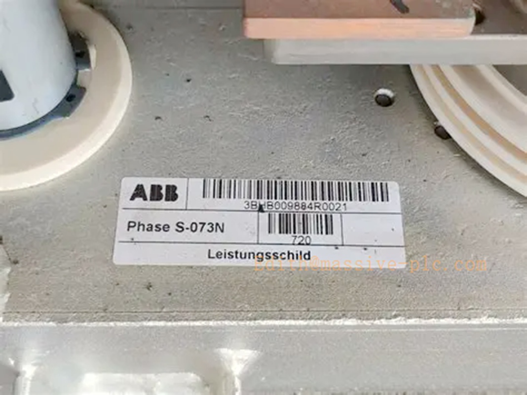 ABB S-073N 3BHB009884R0021 Industrial Control Spare Parts