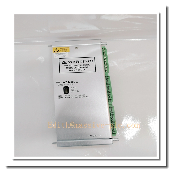 Bently Nevada 149992‑01 (3500/33 Rear Relay Output I/O Assembly) - Image 6