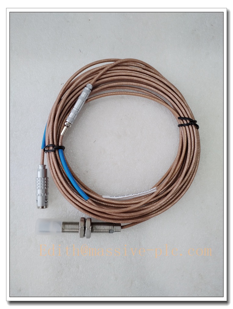 PR6423/003-030 + CON021 EPRO 8mm Eddy‑Current Proximity Probe Assembly, 3‑Meter Armored Cable Non‑Contact Shaft Displacement Sensor for Radial Vibration & Axial Thrust Monitoring