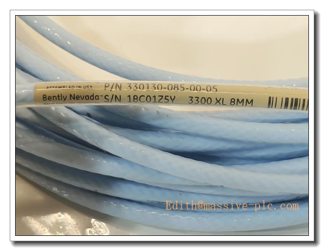 Bently Nevada 330130‑085‑00‑05 3300‑XL 8.5 m Standard Tri‑axial Extension Cable (Dual‑End Right‑Angle Microdot) - Image 3