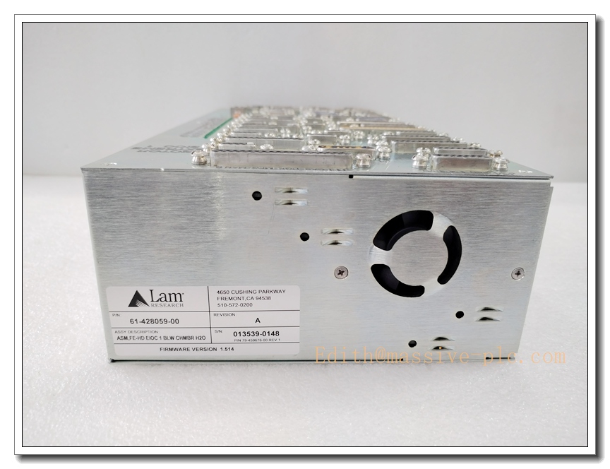 LAM 61-428059-00 VECTOR EXTREME EIOC 1 Chamber I/O & Motion Controller, Semiconductor Etch Platform Integrated Electronic Interface Unit - Image 3