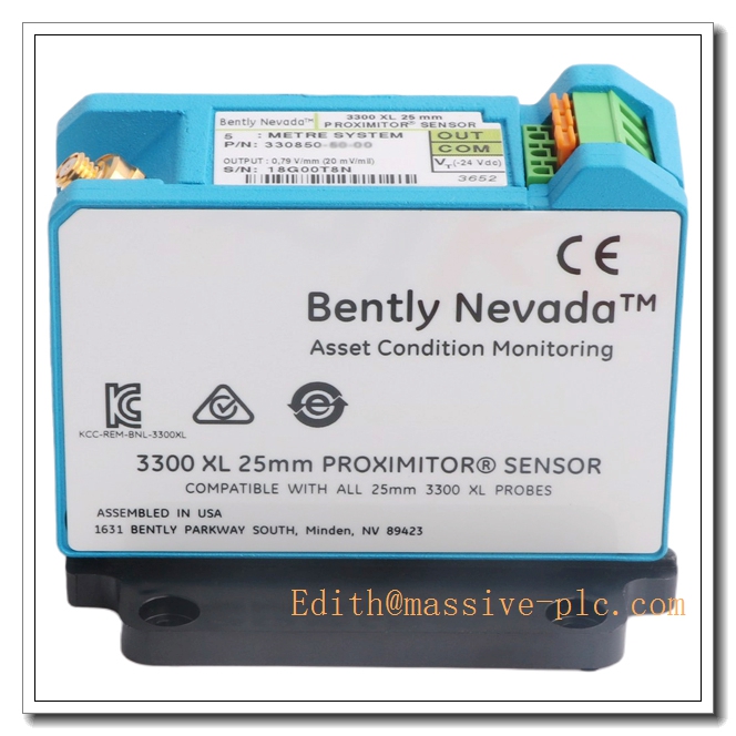Bently Nevada 330850‑90‑00 3300‑XL 25 mm Proximitor Sensor (9 m Total System Length, Non‑Hazardous‑Area) - Image 3