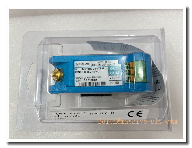 Bently Nevada 330180-51-00 3300 XL Proximitor Sensor Technical Profile