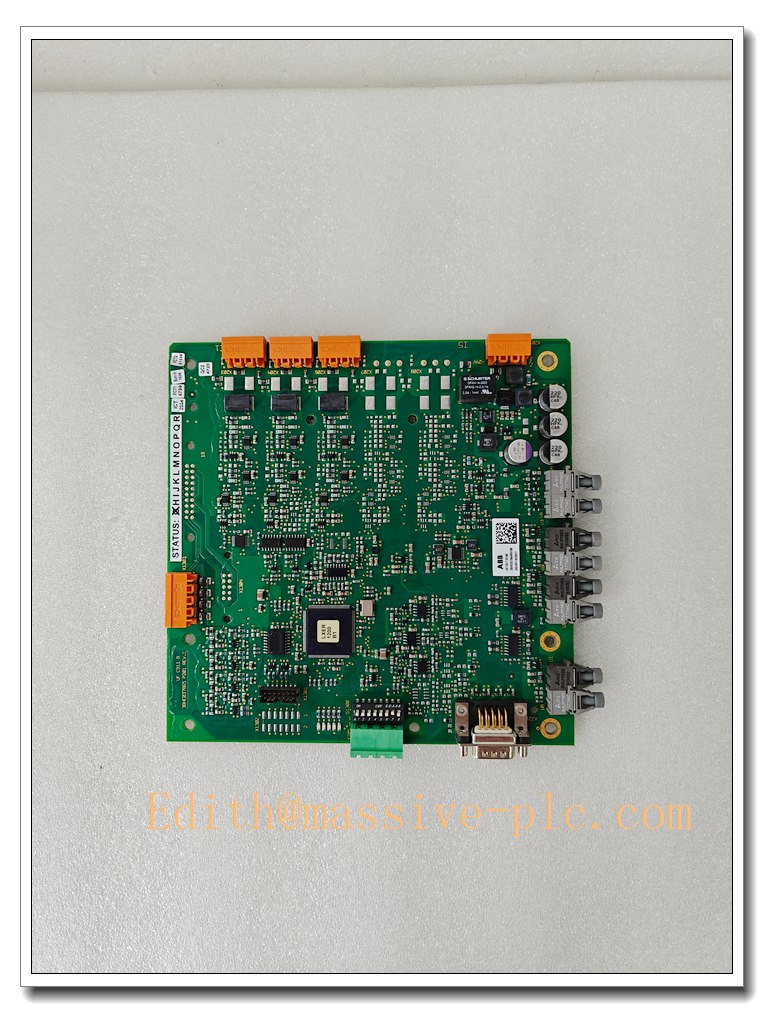 UFC911B104, part number 3BHE037864R0104, is an ABB high-speed measurement and interface unit - Image 3