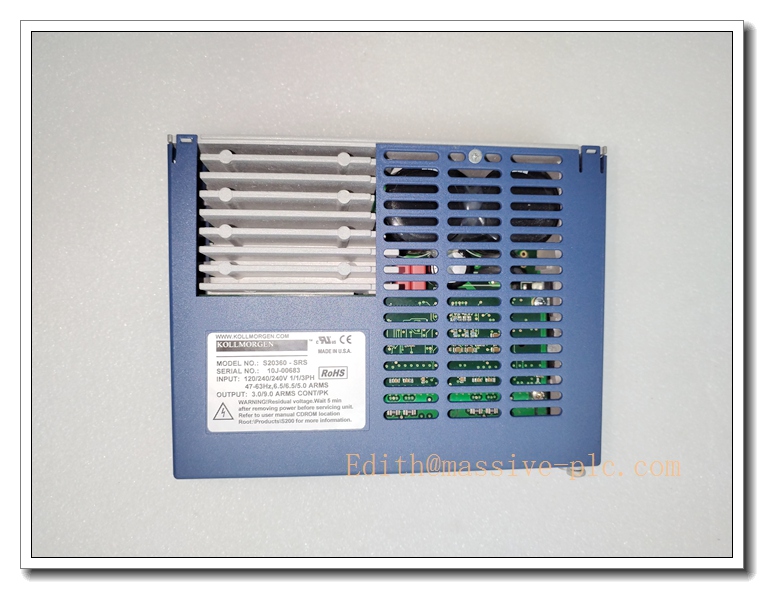 Kollmorgen S20360-SRS S200 Series High-performance SynqNet Brushless Servo Drive - Image 4