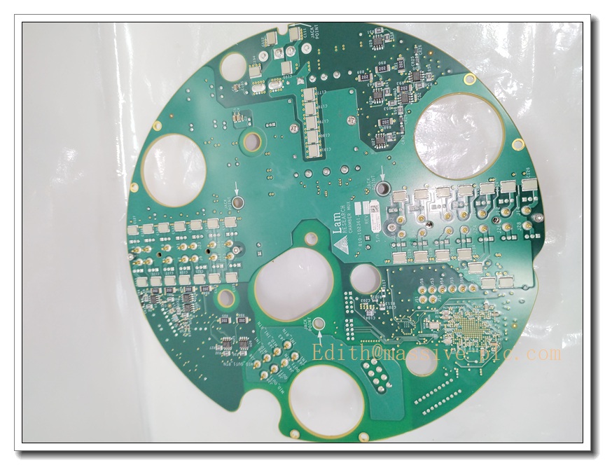 LAM 810-102361-222 Rocker Valve Interface Board, Semiconductor Chamber Control PCB - Image 4