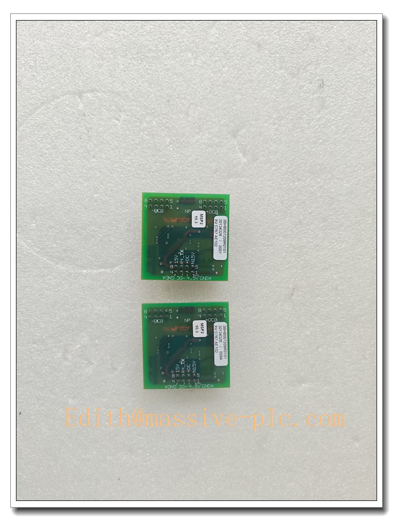 ABB XVC767AE102 3BHB007209R0102 High Precision Analog Input/Output Module, S800 I/O Advant OCS Signal Conditioning Module, Industrial Process Control Spare Part - Image 2