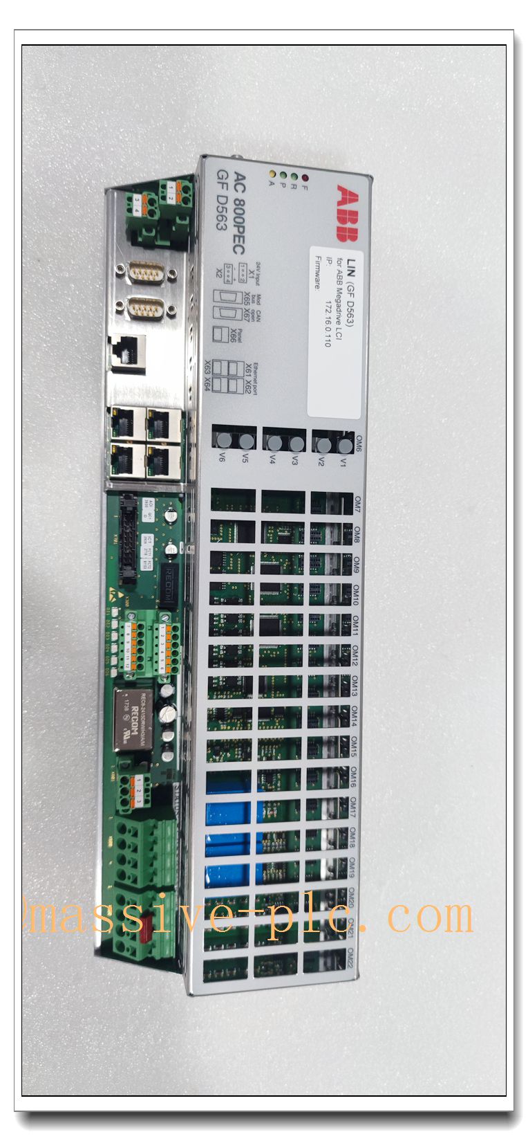 GFD563A101, part number 3BHE046836R0101, is ABB high-speed processor control unit belonging to AC 800PEC series under 800xA platform - Image 5