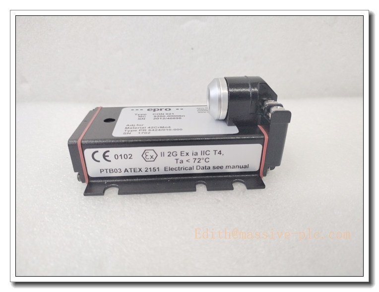 PR6424/010-000 + CON021 EPRO 11mm Eddy‑Current Probe (Open Cable End) + Preamplifier, Non‑Contact Shaft Displacement Sensor for Radial Vibration, Axial Thrust & Differential Expansion Monitoring - Image 4