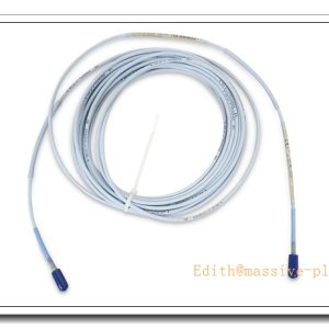 Bently Nevada 330190‑085‑00‑05 3300‑XL ETR Extended‑Temperature‑Range Tri‑axial Extension Cable (Dual‑End Right‑Angle Microdot, Hazardous‑Area Approved)